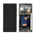 Samsung Galaxy Note 20 Ultra （N986） OLED Screen Replacement Assembly Pre-Installed Frame Touch Digitizer Set Superior Repair Grade Module