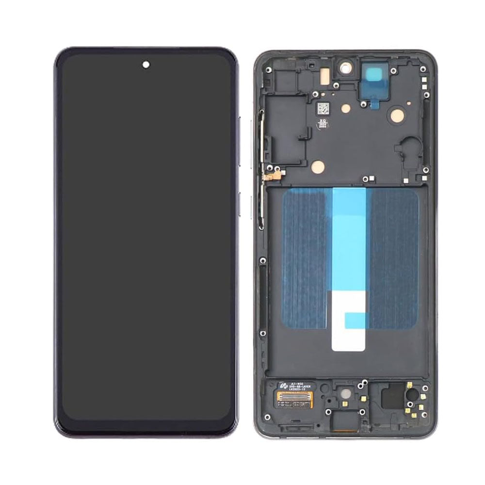Original Samsung Galaxy S21 FE Screen Assembly with Frame – Complete and Authentic Replacement for Your Device