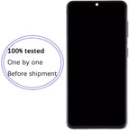 Original Samsung Galaxy S21 AMOLED Complete Screen Assembly with Frame Preinstalled Display Replacement Touch Digitizer OEM Grade Repair Part