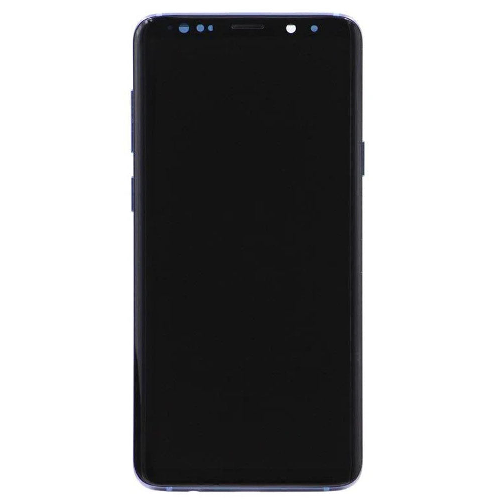Original Samsung Galaxy S9 Plus AMOLED Display Assembly with Frame Full Screen Replacement Touch Digitizer Genuine OEM Quality Repair Component