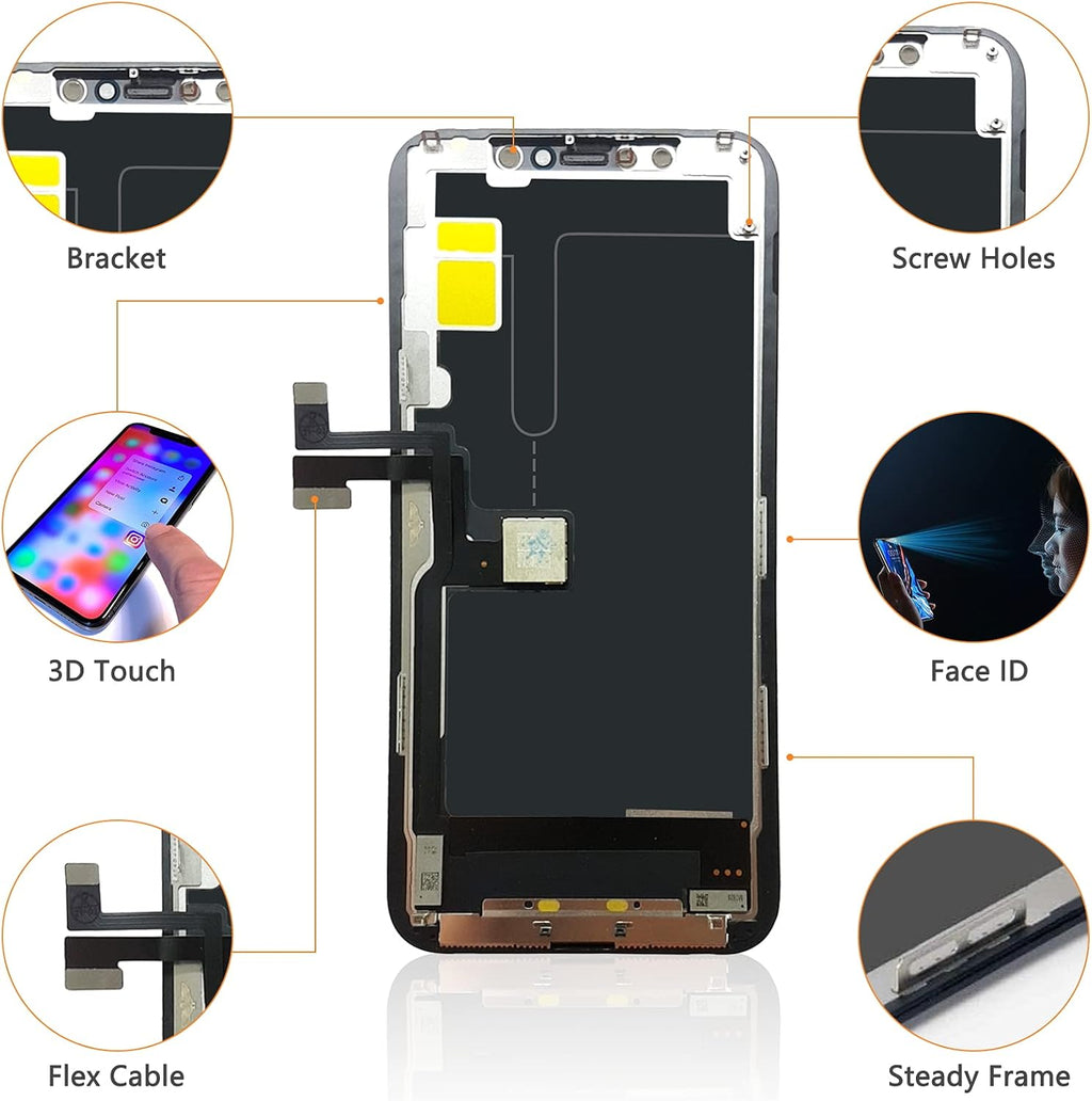 For iPhone 11 Pro LCD Screen Replacement (In-Cell, IC Replacement)