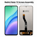 Xiaomi Redmi Note 15 4G/5G Incell Frameless Screen Assembly – True Color & Ultra-Bright Display Replacement