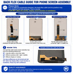 Compatible for Huawei Y7 2019 Screen Assembly Replacement – Original Pressed Display with Vivid Colors & High Brightness
