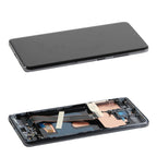 Original Samsung Galaxy S20 AMOLED Complete Screen Assembly with Frame Integrated Display Replacement Touch Digitizer Premium OEM Repair Component