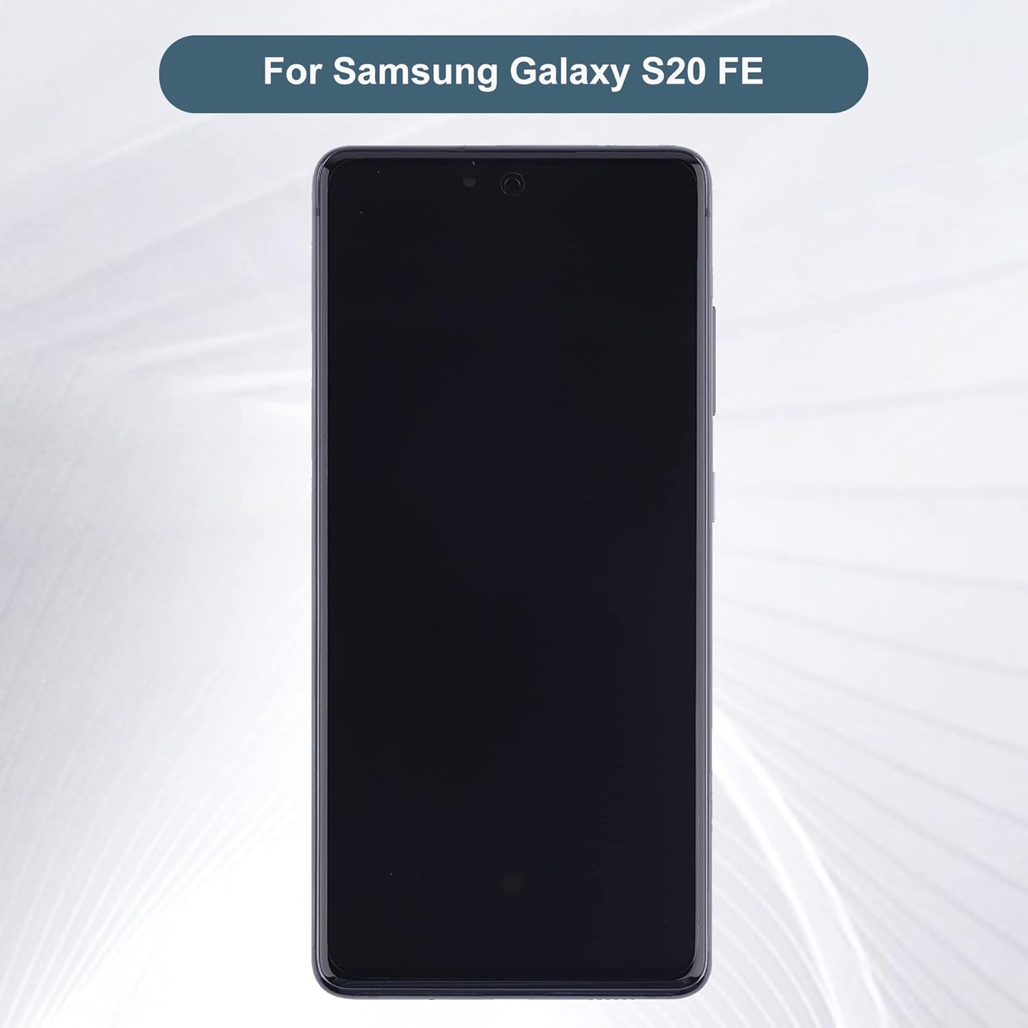 Original Samsung Galaxy S20 FE 5G AMOLED Screen Assembly with Frame Integrated Display Replacement Touch Digitizer Premium OEM Repair Solution