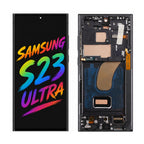 Samsung Galaxy S23 Ultra S918 OLED Display Assembly with Frame Replacement Screen Touch Digitizer Premium Quality Repair Part