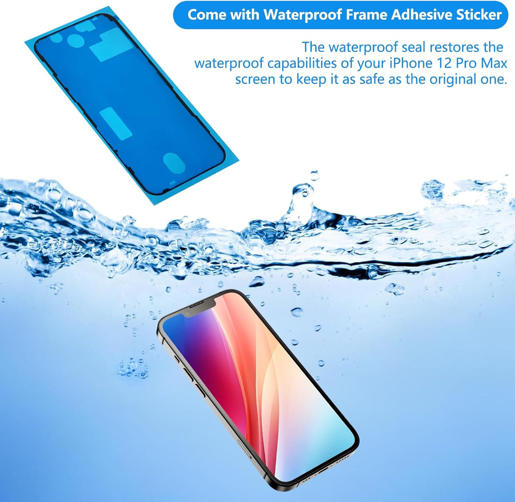 For iPhone 12 Pro Max LCD Screen Replacement (In-Cell, IC Replacement)