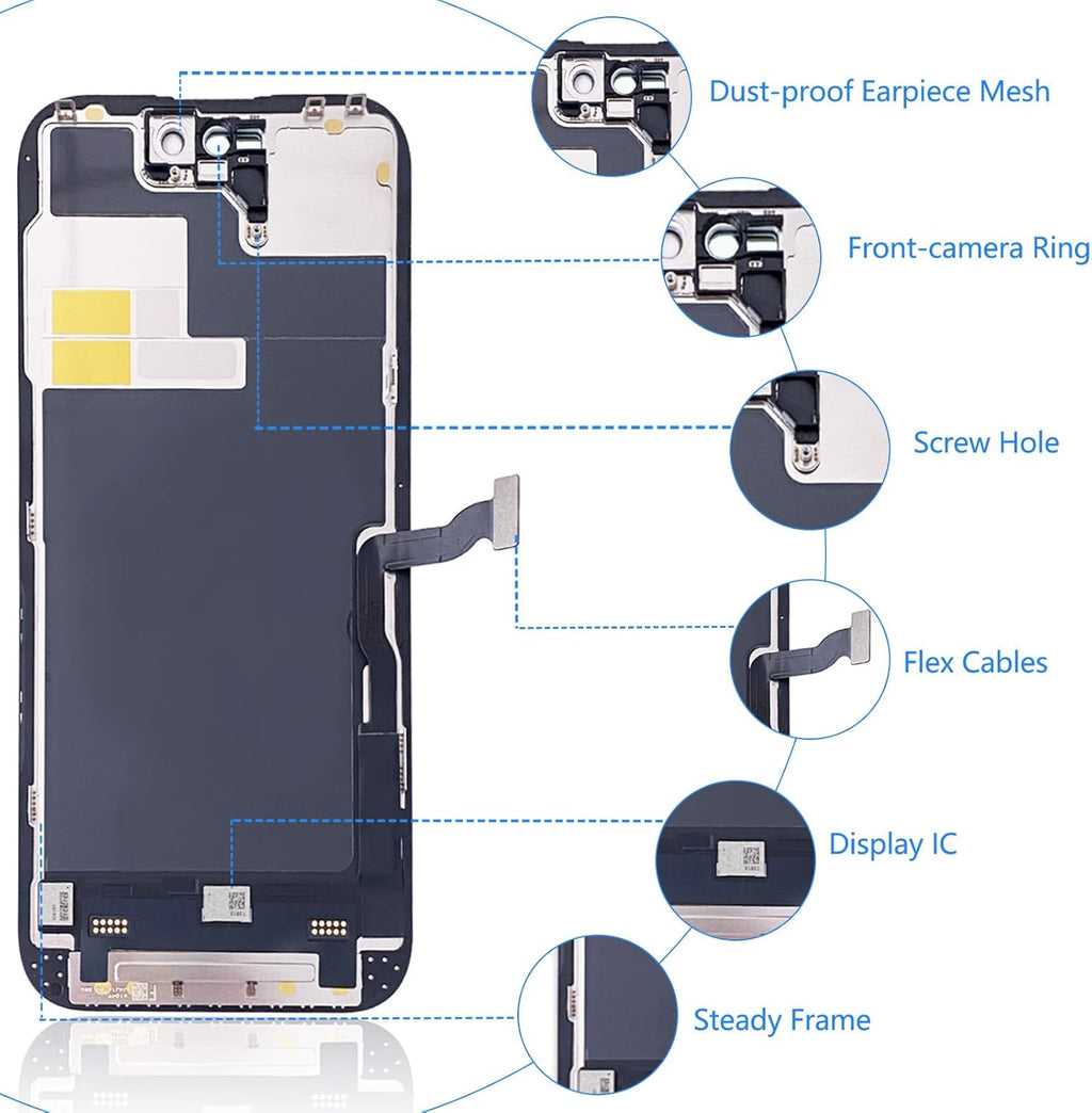 For iPhone 14 Pro LCD Screen Replacement ( In-Cell, IC Replacement)