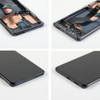Original Samsung Galaxy S20 Plus G986 AMOLED Full Screen Assembly with Frame Integrated Display Replacement Touch Digitizer High Quality OEM Repair Component