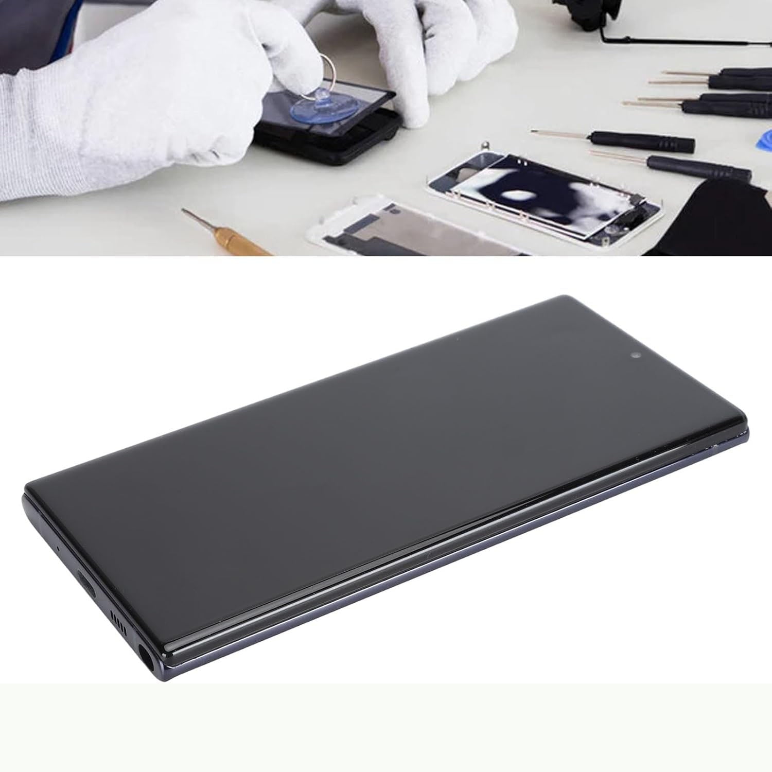 Samsung Galaxy Note 10 Lite OLED Display Assembly Frame-Included Screen Replacement Touch Digitizer Unit Reliable Repair Part