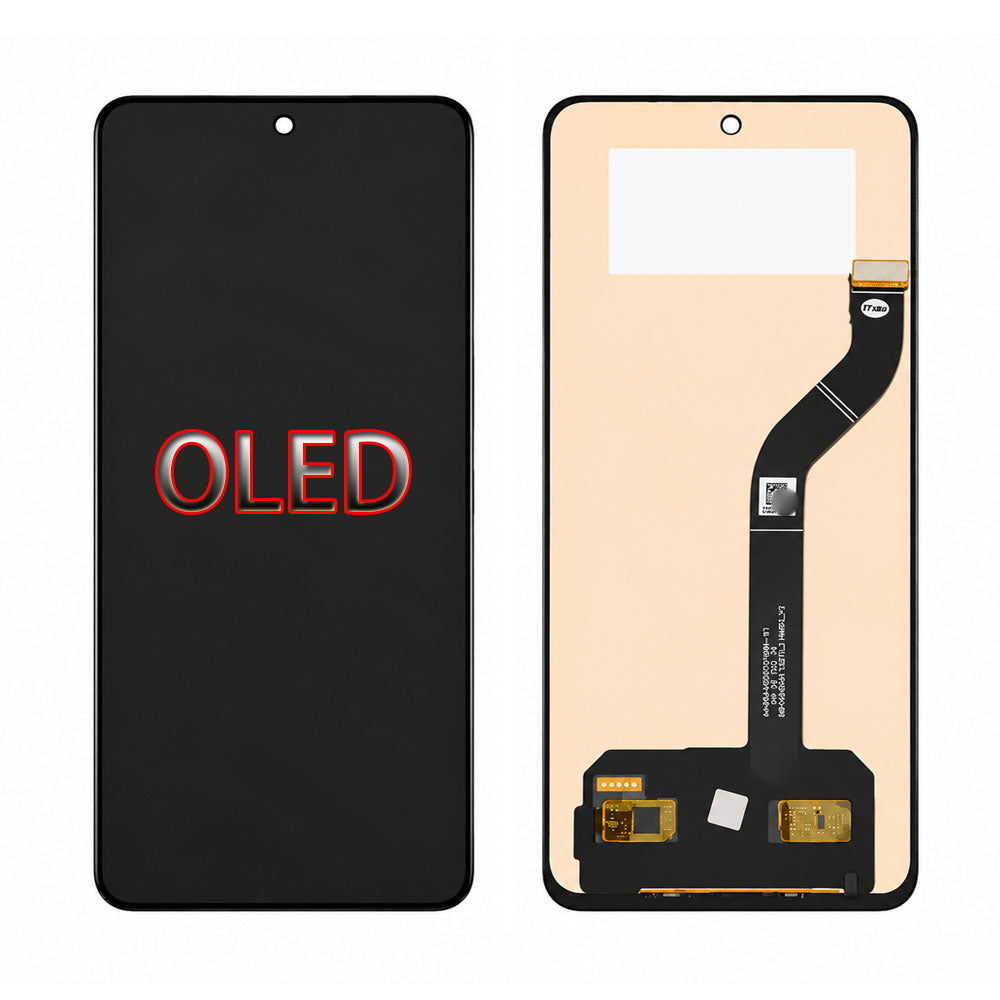 Xiaomi MI 12 Lite OLED Screen Assembly – Frameless Replacement, Bright & True Colors