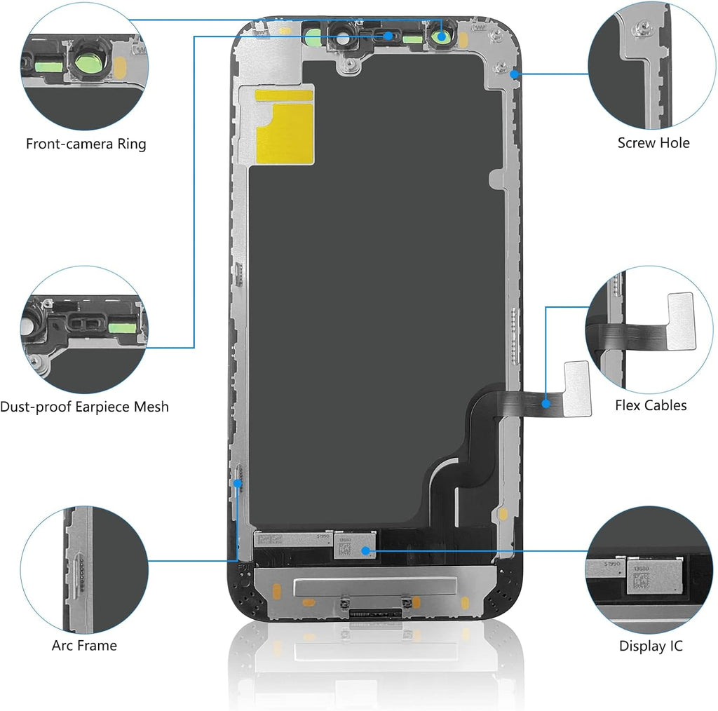 For iPhone 12 mini LCD Screen Replacement ( In-Cell, IC Replacement)