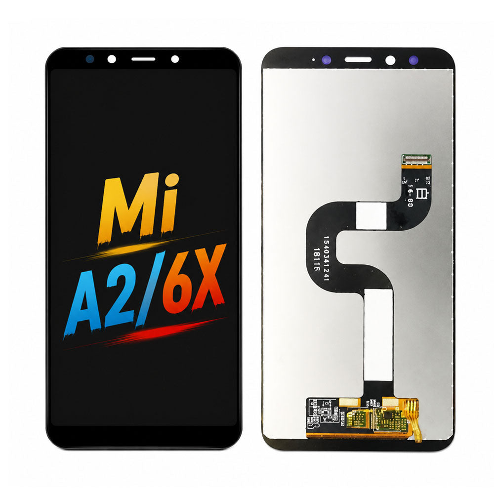 iaomi MI A2 / 6X INCELL HD+ Screen Assembly – Frameless Replacement, Sharp & Vivid Display
