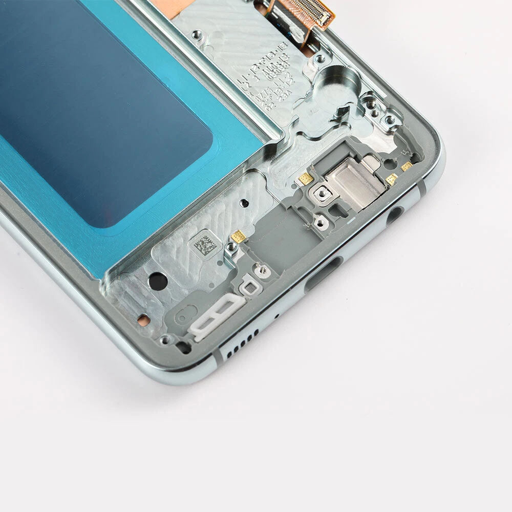 Original Samsung Galaxy S10e AMOLED Full Screen Assembly with Frame Complete Display Replacement Touch Digitizer OEM Quality Repair Part