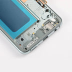 Original Samsung Galaxy S10e AMOLED Full Screen Assembly with Frame Complete Display Replacement Touch Digitizer OEM Quality Repair Part