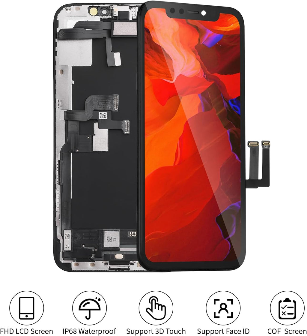 For iPhone X/XS LCD Screen Replacement (In-Cell)