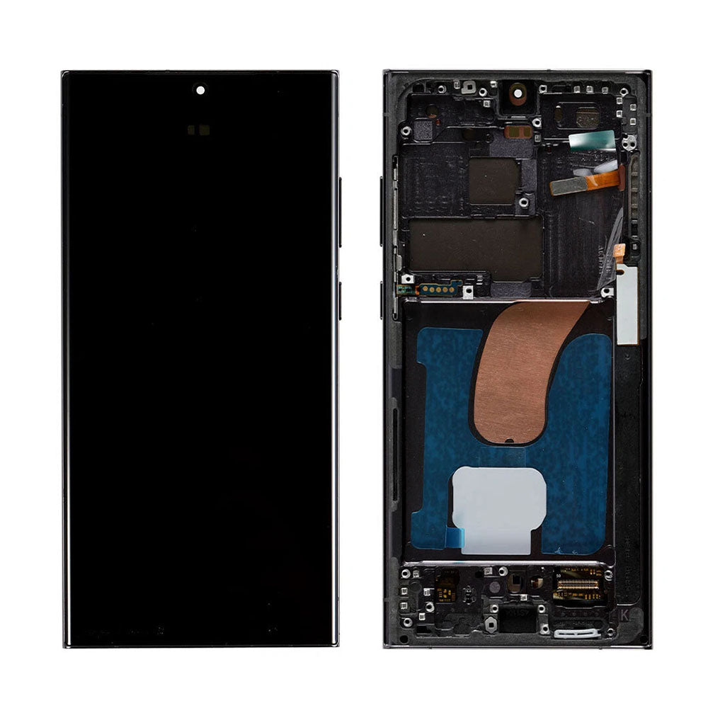 Original Samsung Galaxy S23 Ultra (S918) OEM Screen Assembly with Frame – Genuine Replacement for Exceptional Quality