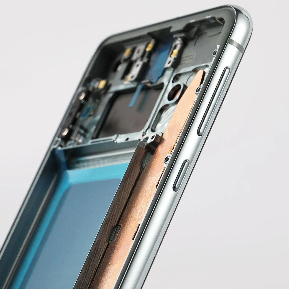 Original Samsung Galaxy S10e AMOLED Full Screen Assembly with Frame Complete Display Replacement Touch Digitizer OEM Quality Repair Part
