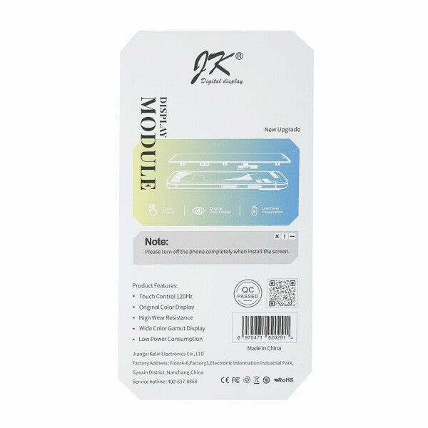 JK In-Cell Display Screen Replacement for iPhone X (Customized IC | Without Signal Processing Chip)