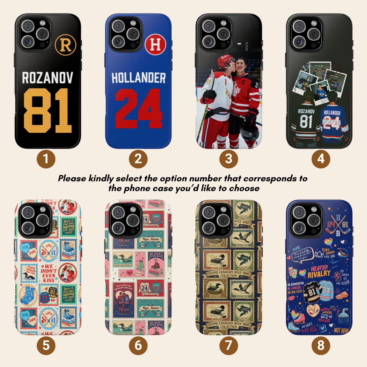 Heated Rivalry Phone case