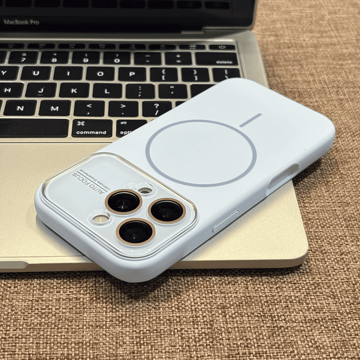 Matte Anti-Fingerprint iPhone Case – Dust-Resistant, Magnetic Slim Fit (MagSafe Compatible)