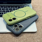 Matte Anti-Fingerprint iPhone Case – Dust-Resistant, Magnetic Slim Fit (MagSafe Compatible)