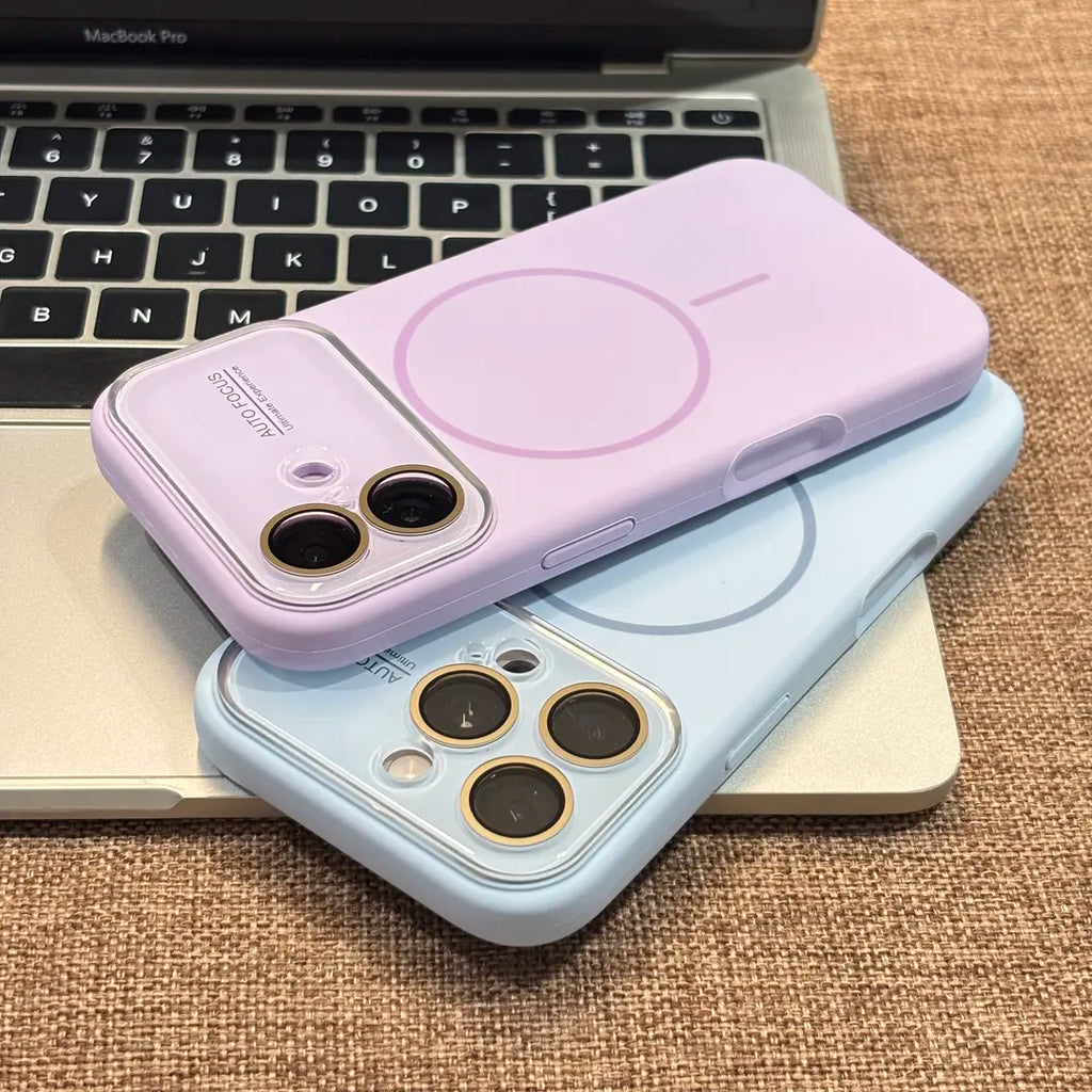 Matte Anti-Fingerprint iPhone Case – Dust-Resistant, Magnetic Slim Fit (MagSafe Compatible)