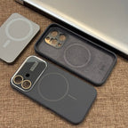 Matte Anti-Fingerprint iPhone Case – Dust-Resistant, Magnetic Slim Fit (MagSafe Compatible)