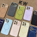 Matte Anti-Fingerprint iPhone Case – Dust-Resistant, Magnetic Slim Fit (MagSafe Compatible)
